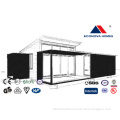 modular container house European standard prefabricated house with solar energy and intelligent system